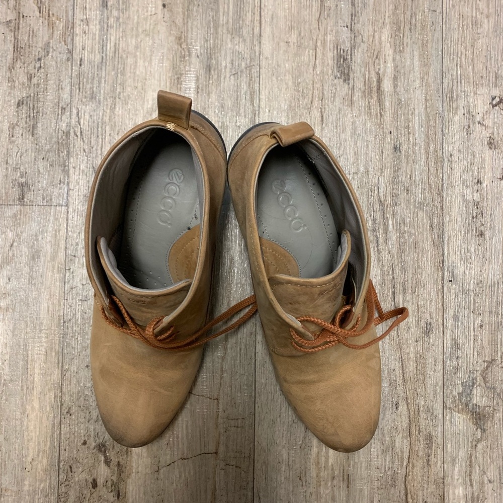 Leather Ecco Booties - image 3